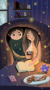 Winter Home iPhone 13 Wallpaper