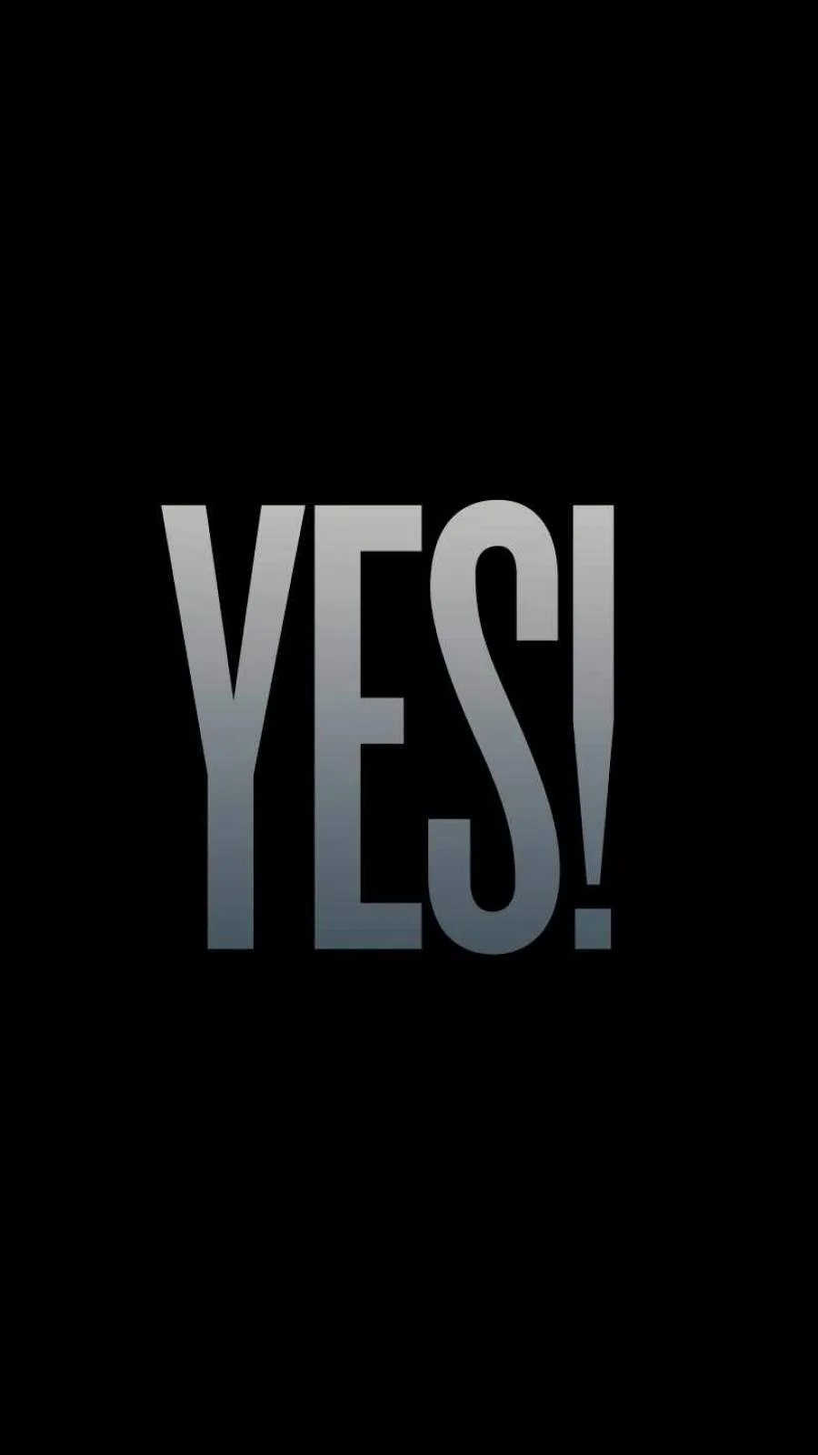 YES iPhone Wallpaper