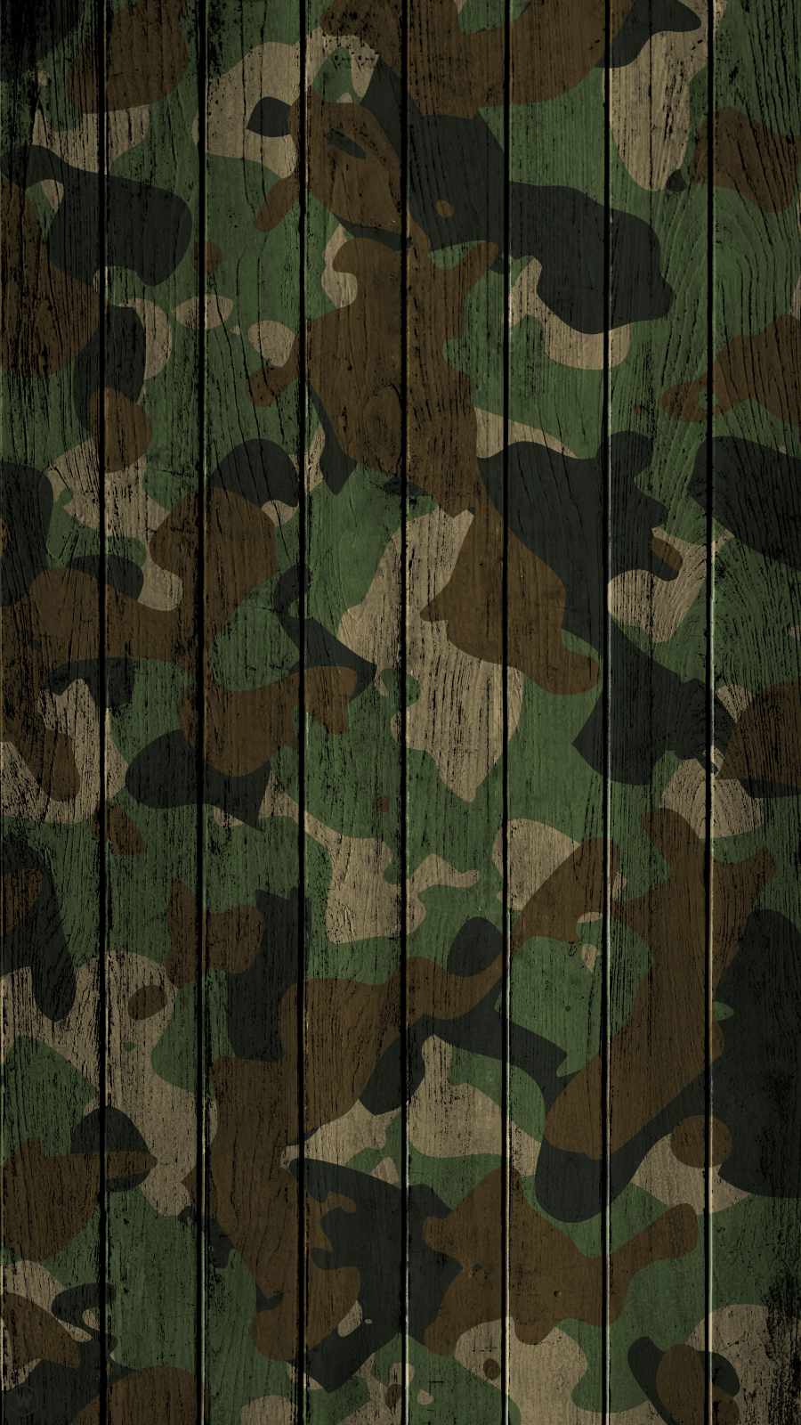 Army Texture Wood iPhone 14 Wallpaper
