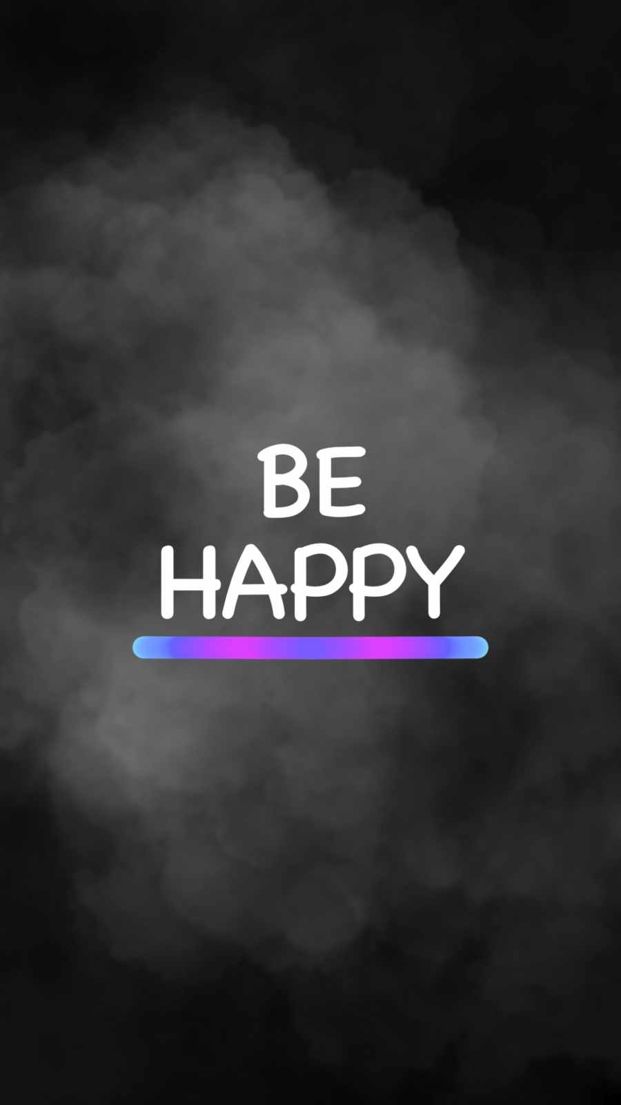 Be Happy iPhone 13 Wallpaper