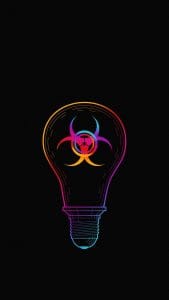 Bio Hazard Bulb iPhone Wallpaper HD