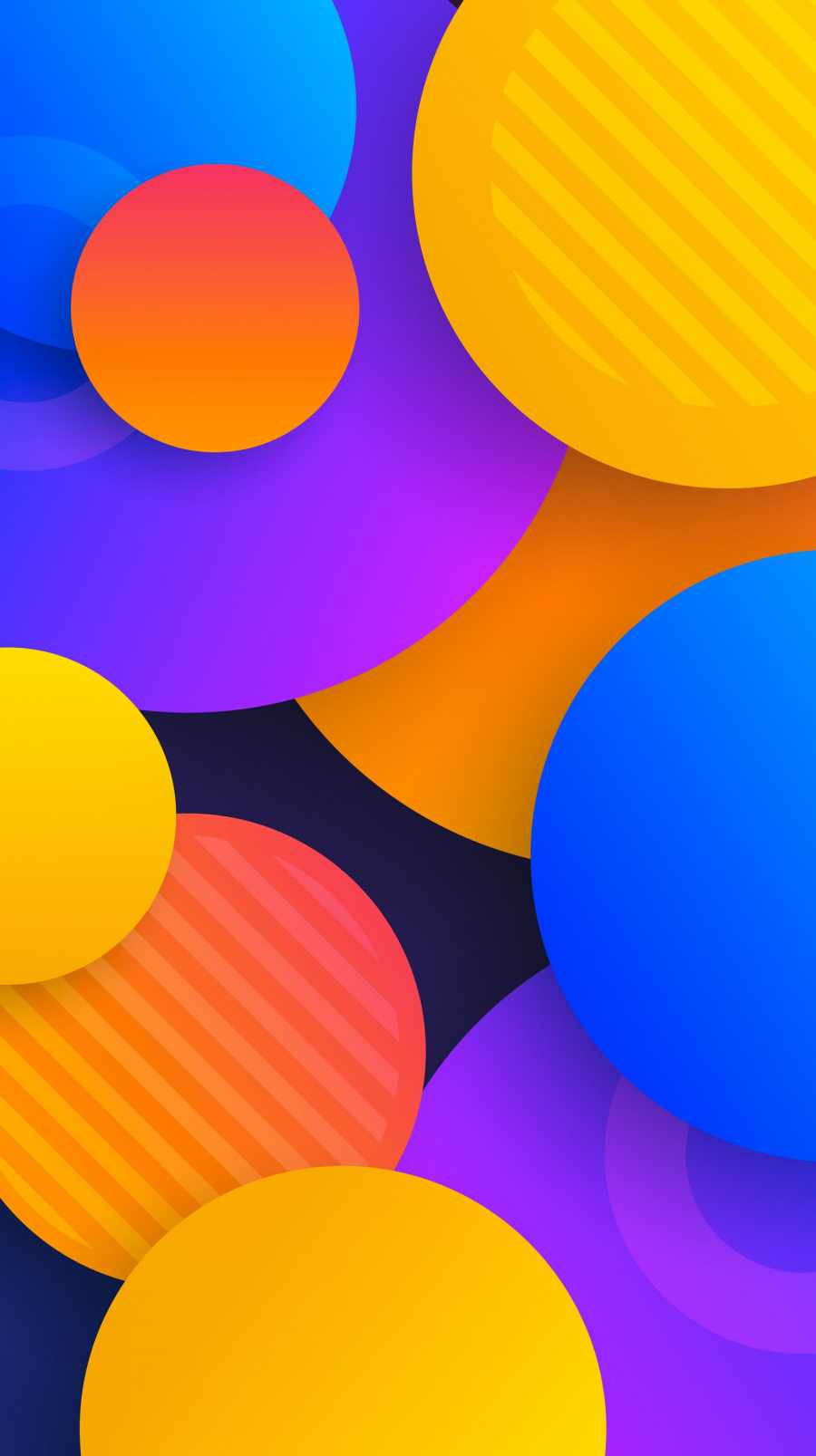 Colorful Balls 4K iPhone Wallpaper