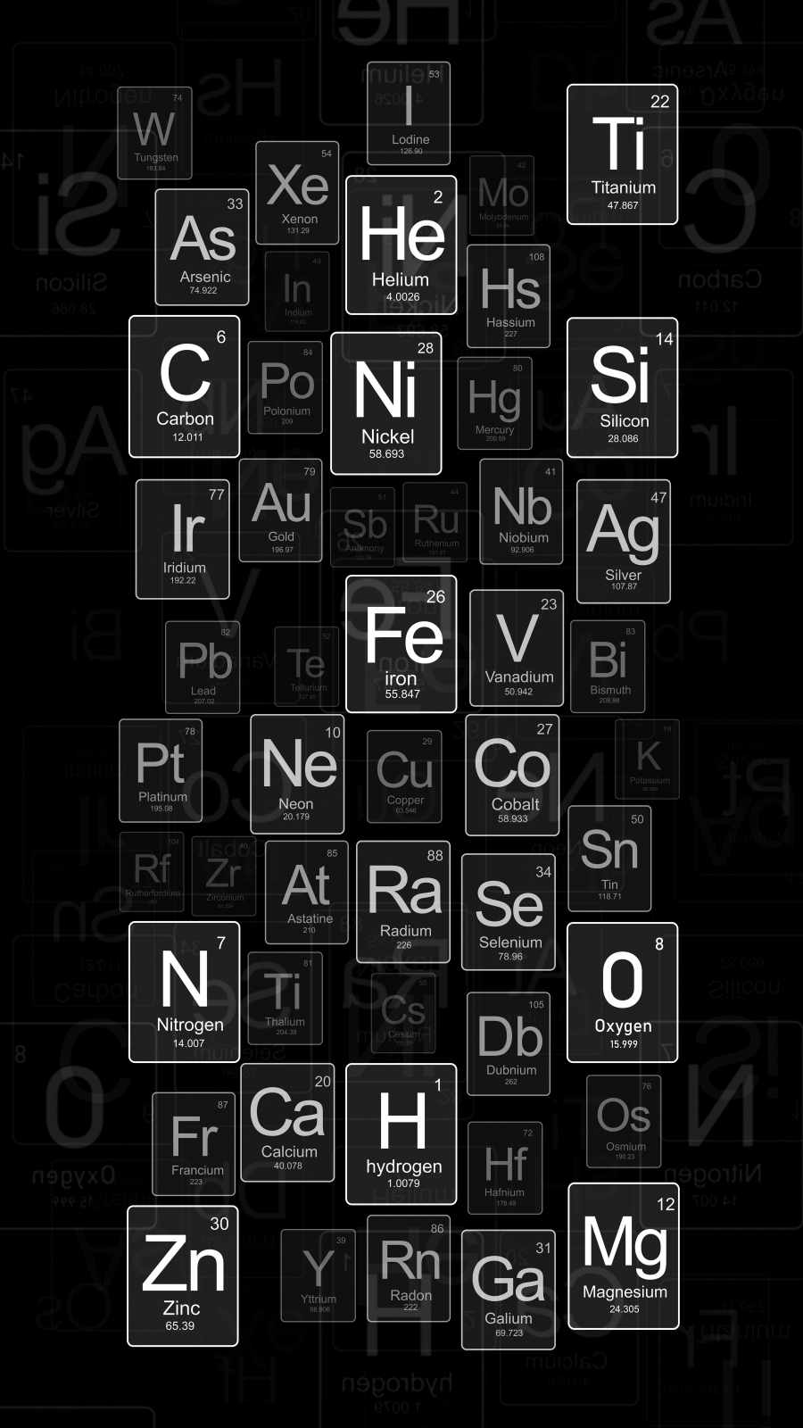 Earth Elements 4K iPhone Wallpaper