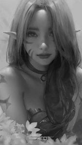 Fantasy Girl 4K iPhone Wallpaper