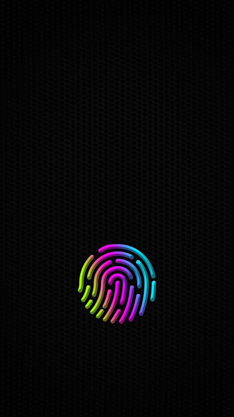 Fingerprint Lock 4K iPhone Wallpaper