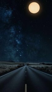 Guiding Moon iPhone Wallpaper HD