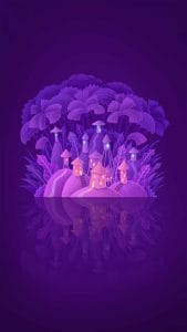 Hidden Village iPhone Wallpaper HD