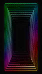 Infinity Mirror iPhone Wallpaper HD
