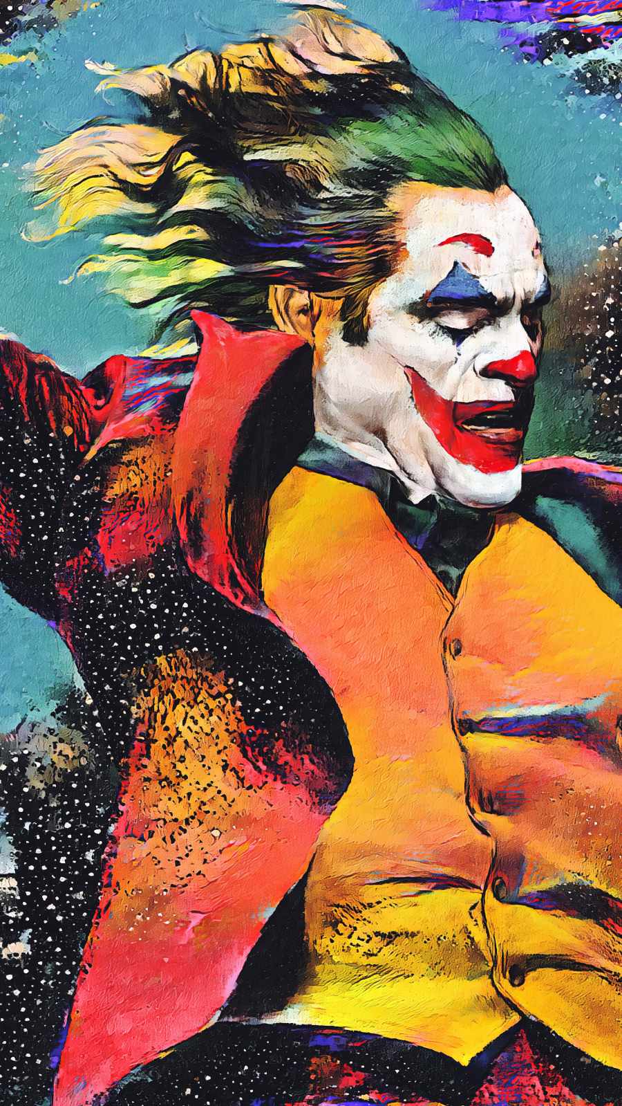 Joker Painting 4K iPhone Wallpaper