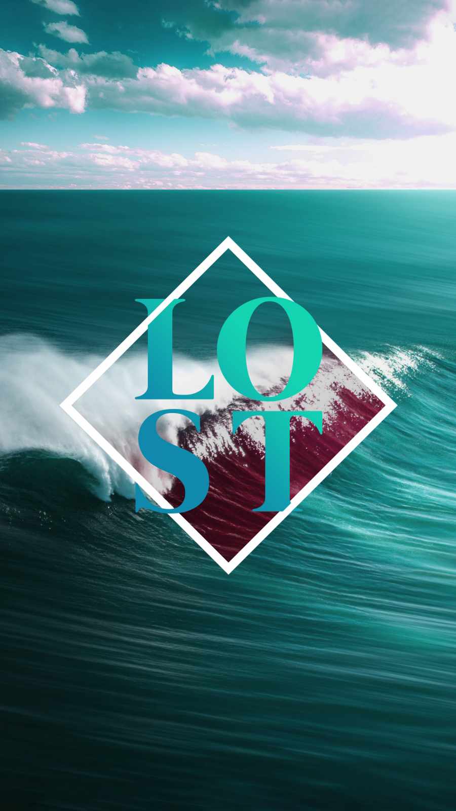 Lost in The Ocean iPhone Wallpaper HD
