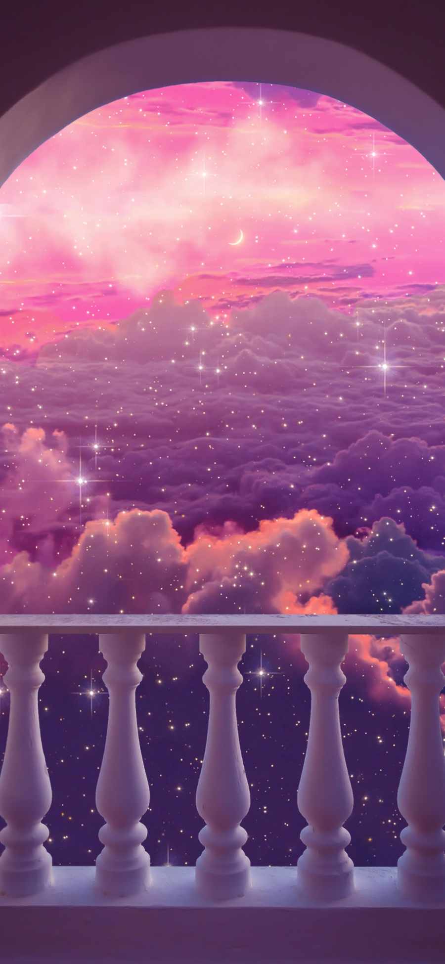 Pink Dreamscape iPhone Wallpaper HD
