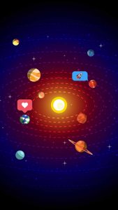 Solar System iPhone Wallpaper HD