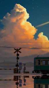 Sunset Clouds 4K iPhone Wallpaper