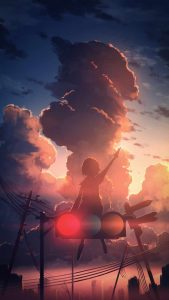 Sunset Lights HD iPhone Wallpaper