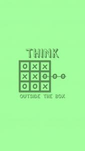 Think Outside the Box iPhone Wallpaper HD