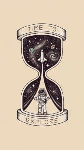 Time to Explore 4K iPhone Wallpaper