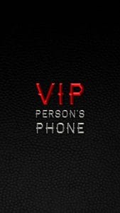 VIP Person Phone 4K iPhone Wallpaper