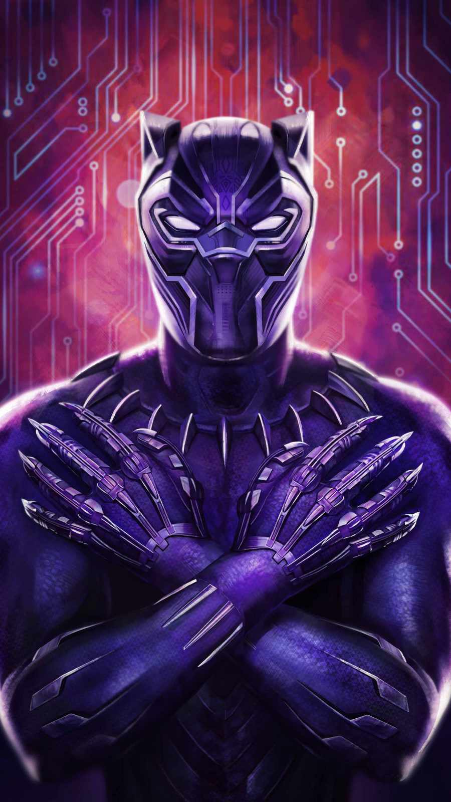 Wakanda Forever Black Panther iPhone Wallpaper HD