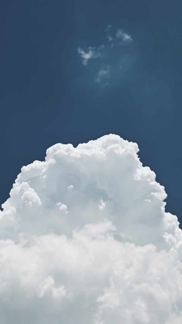 White Cloud iPhone Wallpaper HD