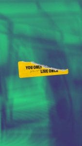 YOLO 4K iPhone Wallpaper