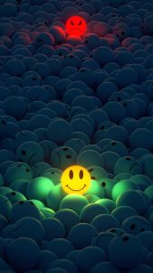 Angry and Happy Emoji iPhone Wallpaper HD