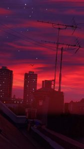 City in Darkness iPhone Wallpaper HD