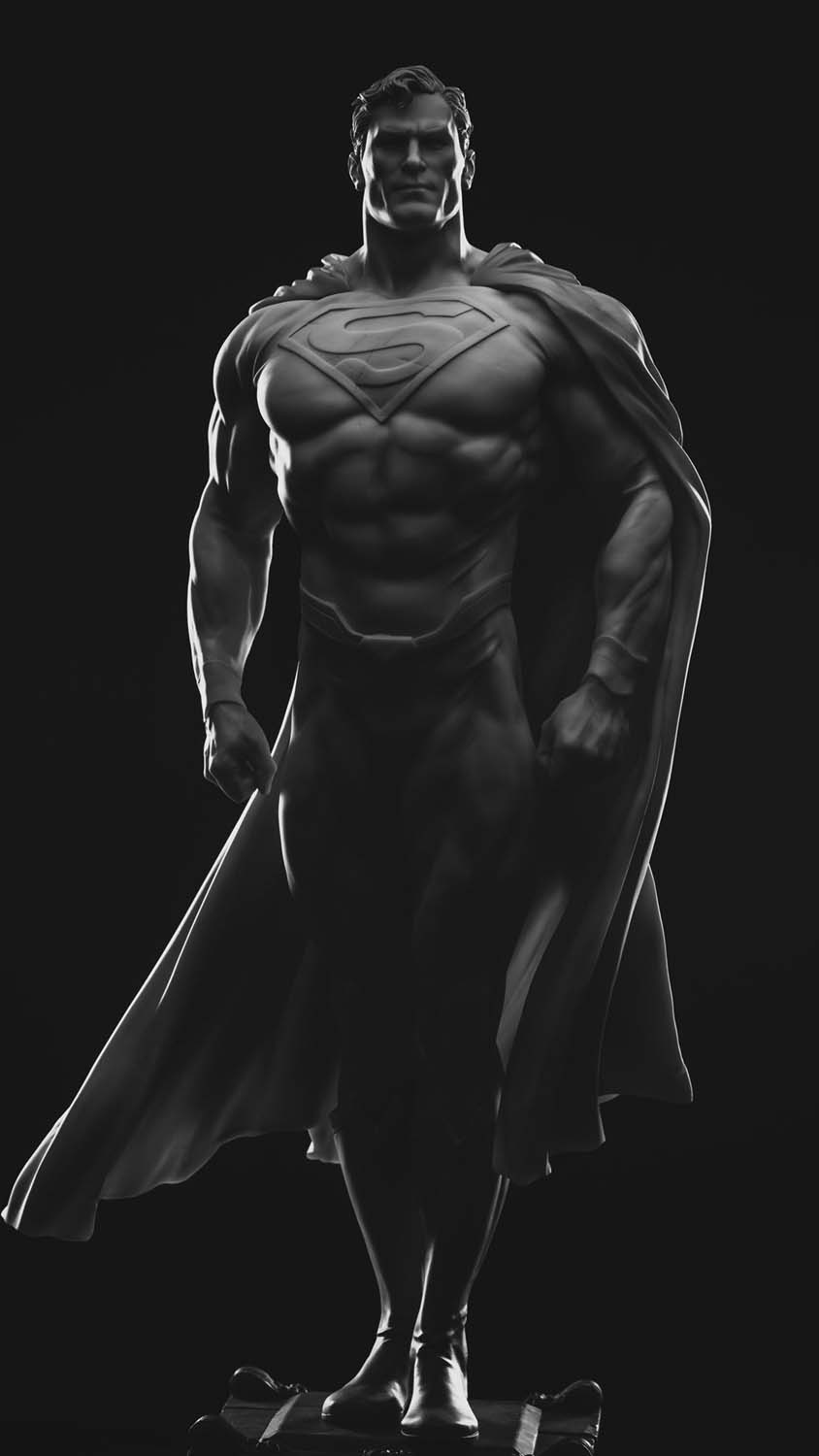 Dark Superman iPhone Wallpaper HD