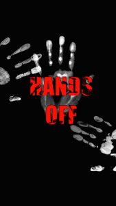 Hands Off iPhone Wallpaper HD