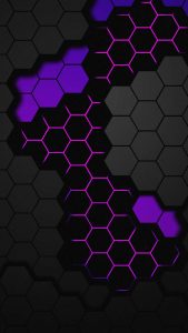 Hex 3D iPhone Wallpaper HD