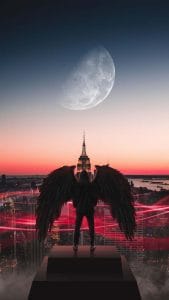 Hoodie Angel iPhone Wallpaper HD