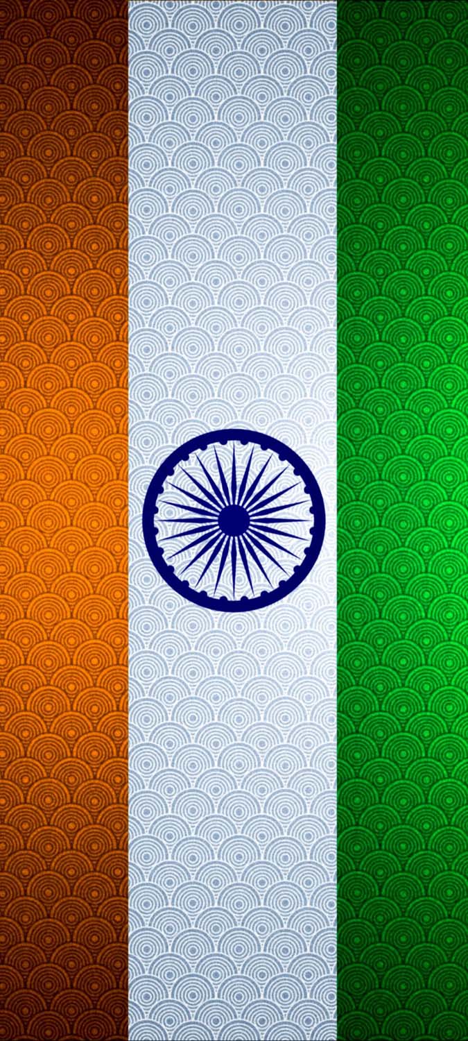 Indian Flag Textured iPhone Wallpaper HD