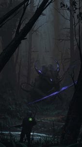 Into Alien Forest iPhone Wallpaper HD