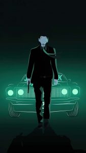 John Wick Chapter 4 Artwork iPhone Wallpaper HD