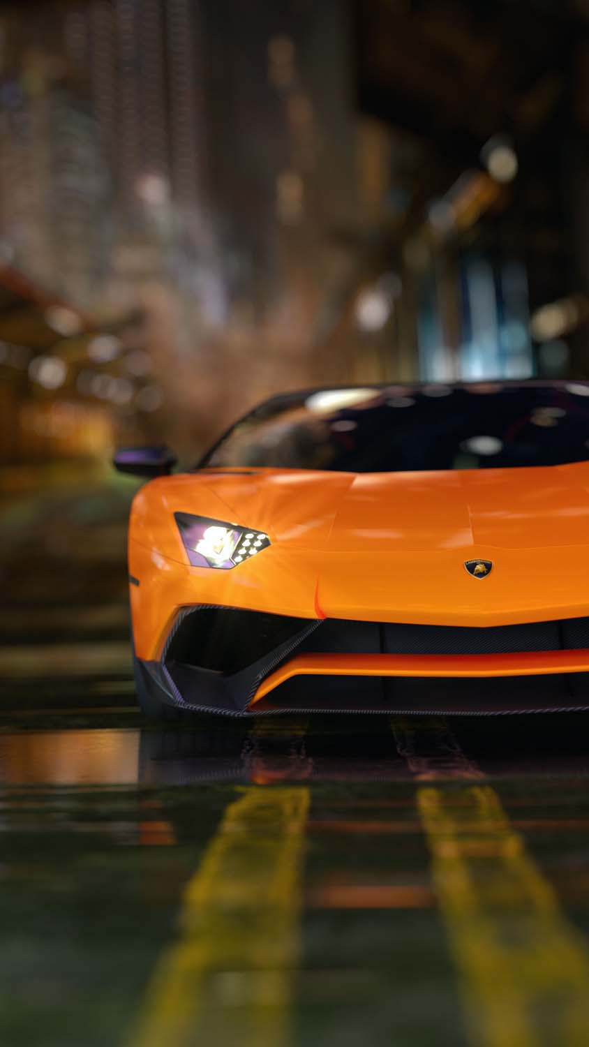 Lamborghini Aventador SuperVeloce iPhone Wallpaper HD