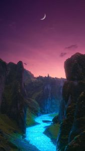 Magical Water iPhone Wallpaper HD