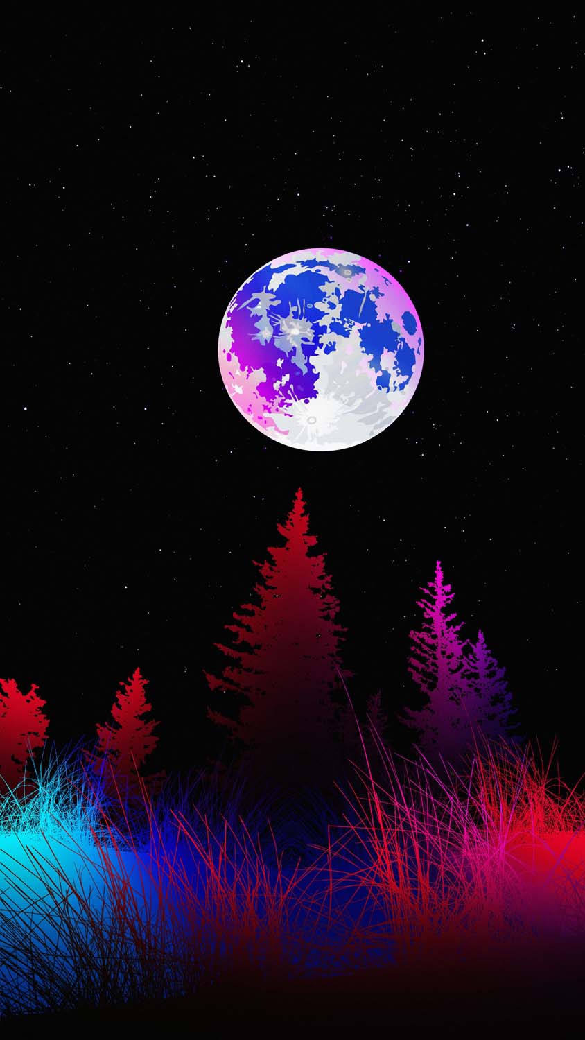 Moon Night iPhone Wallpaper HD