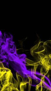 Multi Colour Smoke iPhone Wallpaper HD