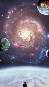 Our Galaxy iPhone Wallpaper HD