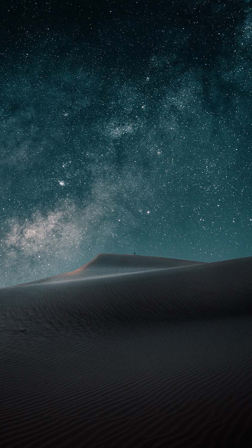 Space View Desert iPhone Wallpaper HD