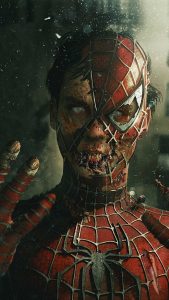 Spiderman Zombie iPhone Wallpaper HD