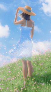 Transparent Sundress iPhone Wallpaper HD
