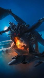 Air Force vs Dragon iPhone Wallpaper HD