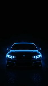 BMW Car Glow iPhone Wallpaper HD