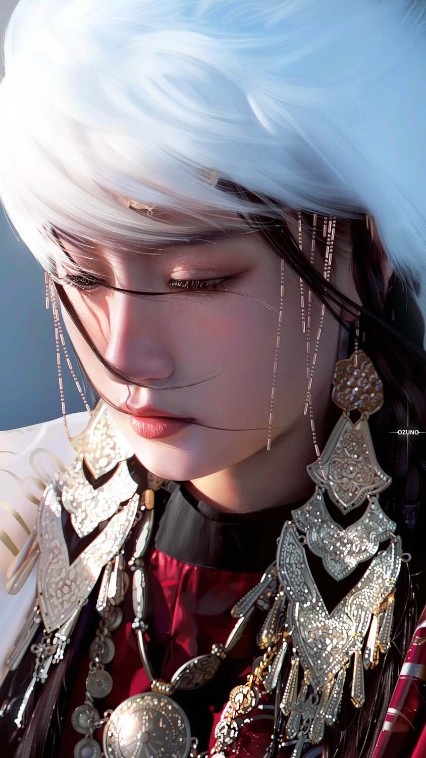 Beautiful Asian Girl iPhone Wallpaper HD