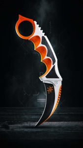 CSGO Karambit Knife iPhone Wallpaper HD