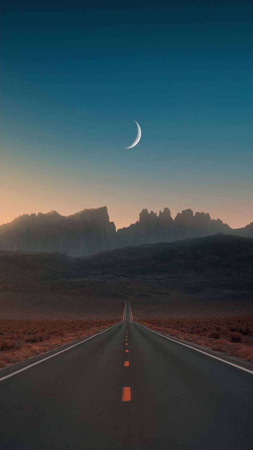Death Valley Road iPhone Wallpaper HD