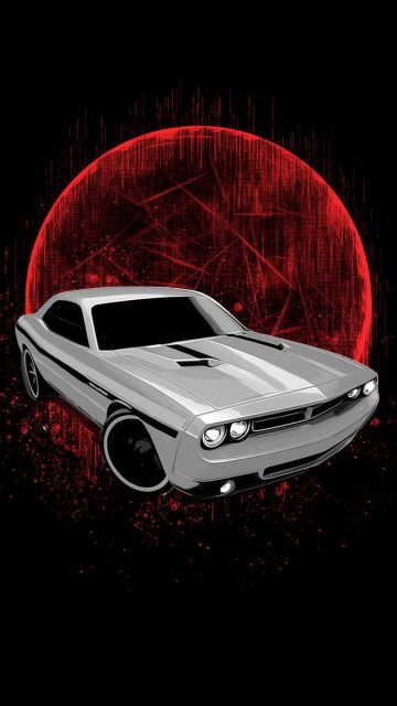 Dodge Supercar iPhone Wallpaper HD