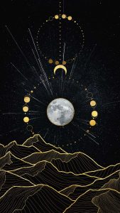 Eclipse Moon iPhone Wallpaper HD