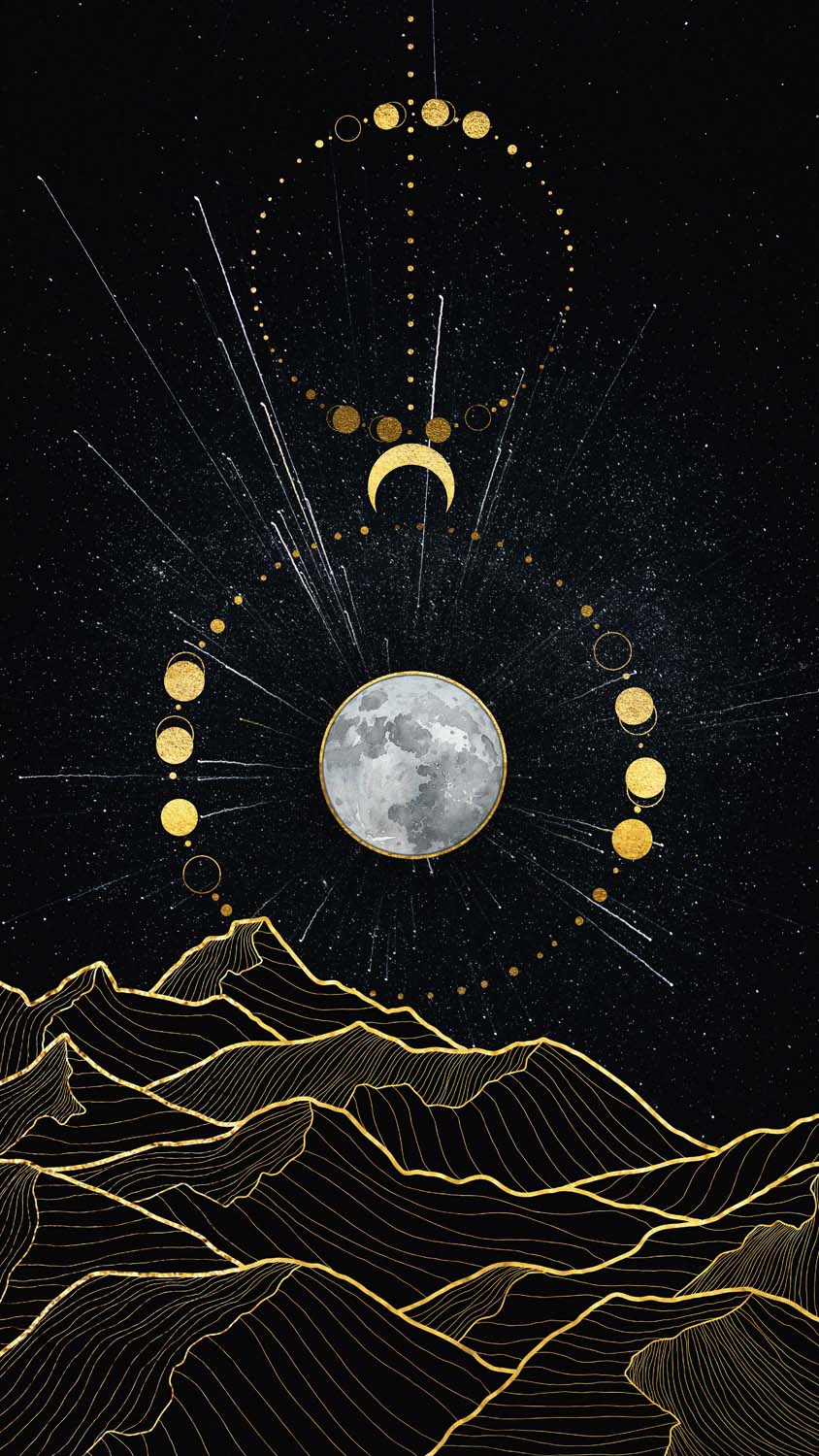 Eclipse Moon iPhone Wallpaper HD