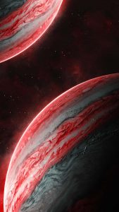 Fantasy Space iPhone Wallpaper HD